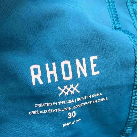 RHONE blue  shorts 30 - Picture 5 of 8